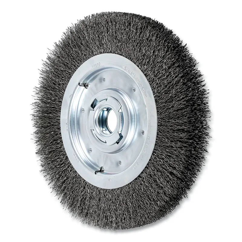 10" CRIMPED WIRE WHEEL MEDIUM FACE .020 CS WIRE