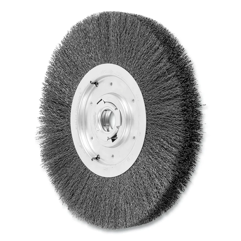 12" CRIMPED WIRE WHEEL MEDIUM FACE .012 CS WIRE