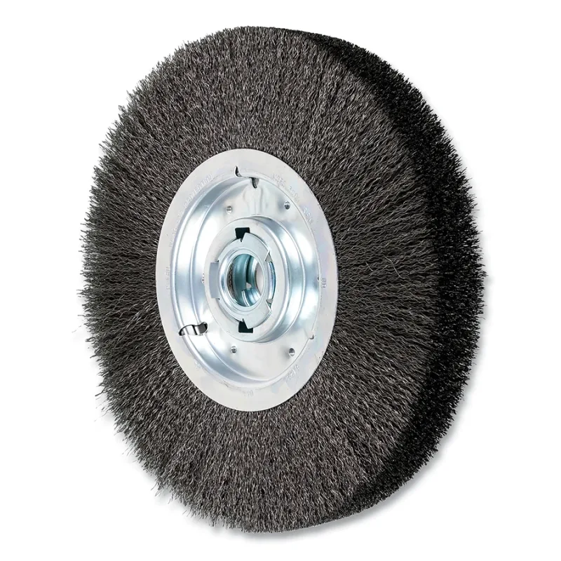 12" CRIMPED WIRE WHEEL WIDE FACE .012 CS WIRE