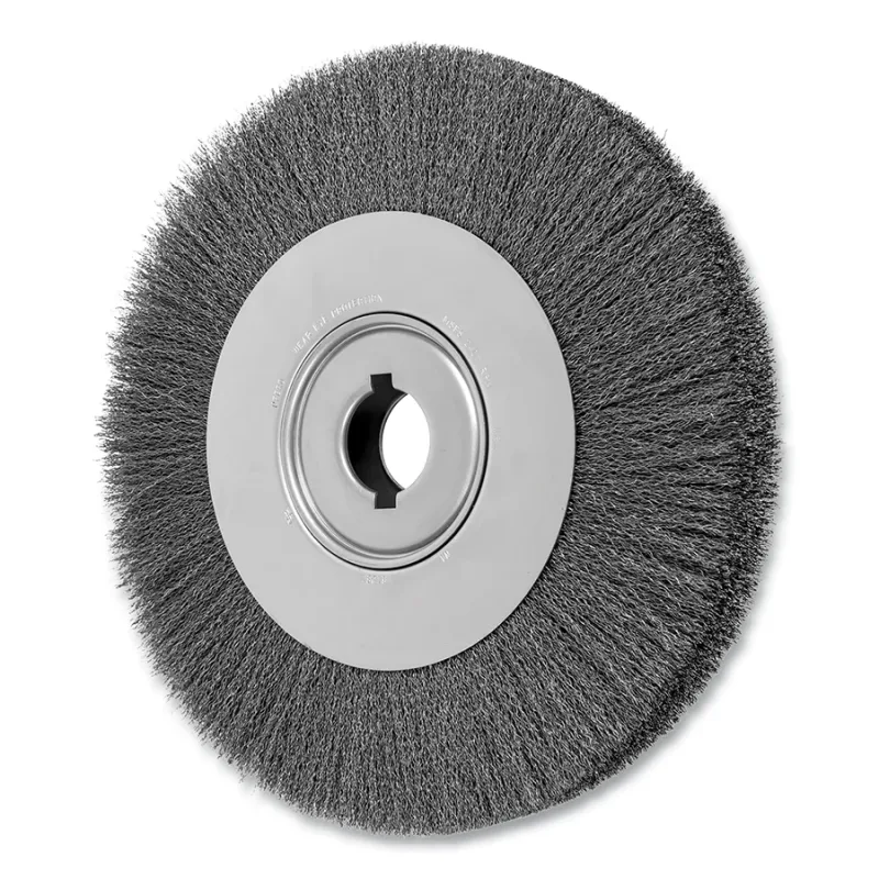 15" CRIMPED WIRE WHEEL WIDE FACE .012 CS WIRE