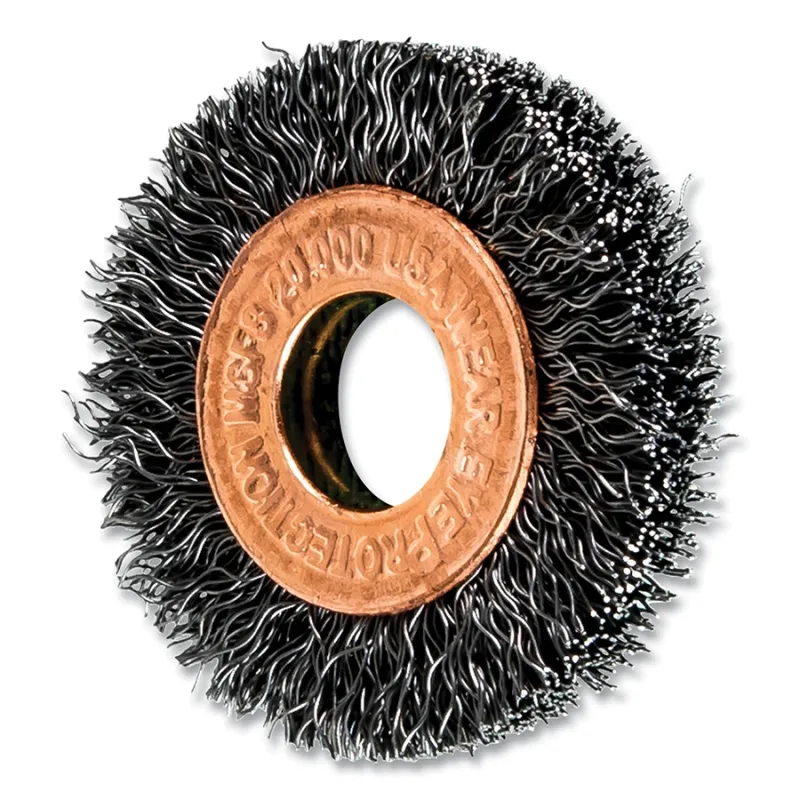 1-1/4" TUBE CENTER WIREWHEEL .008 CS WIRE