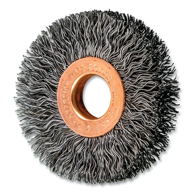 2" TUBE CENTER WIRE WHEEL .012 CS WIRE 9/16 AH