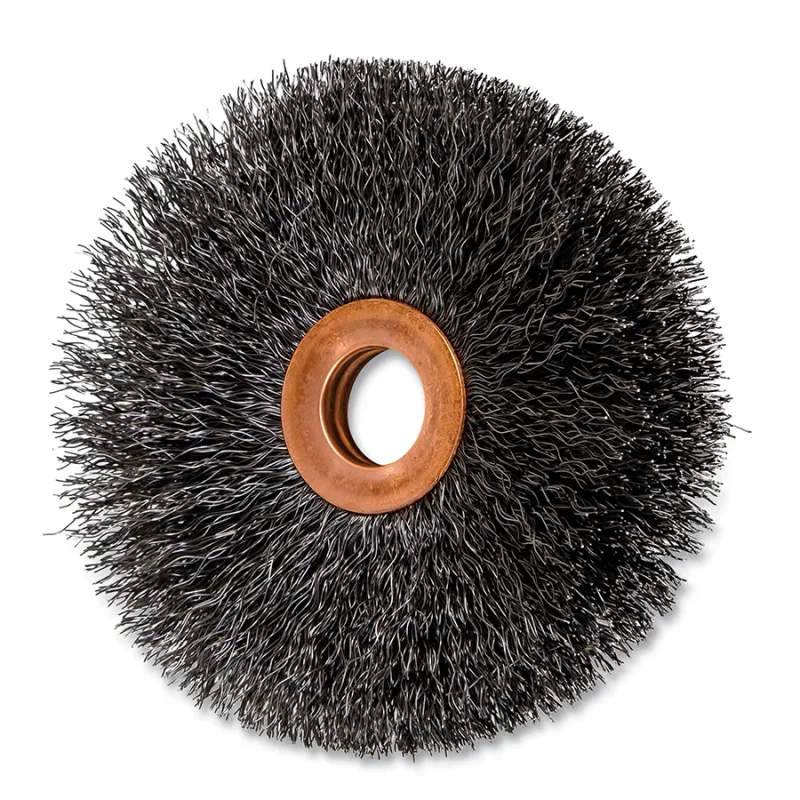 3" TUBE CENTER WIRE WHEEL .008 CS WIRE
