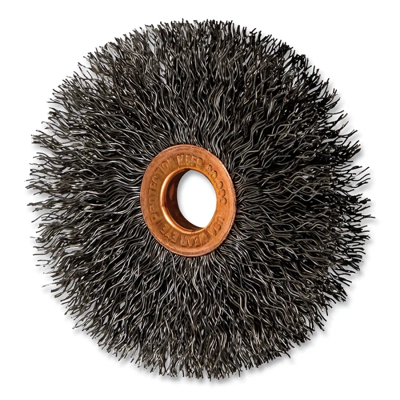 3" TUBE CENTER WIRE WHEEL .014 CS WIRE 1/2-3/8