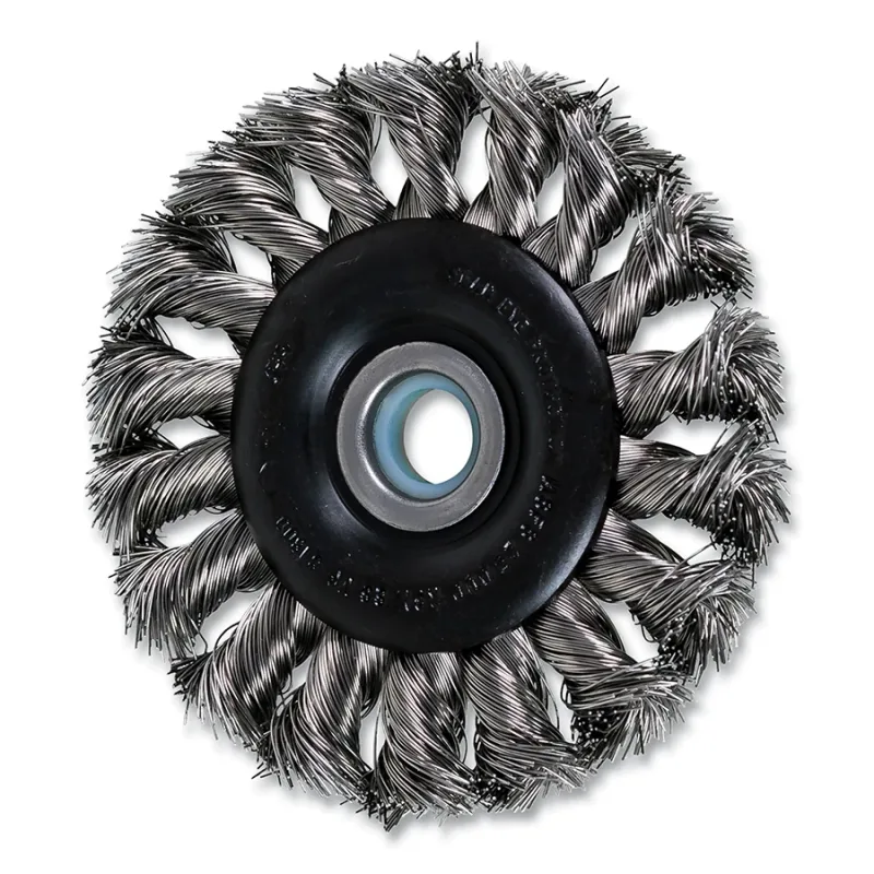 3" STANDARD TWIST KNOT WHEEL .012 SS WIRE