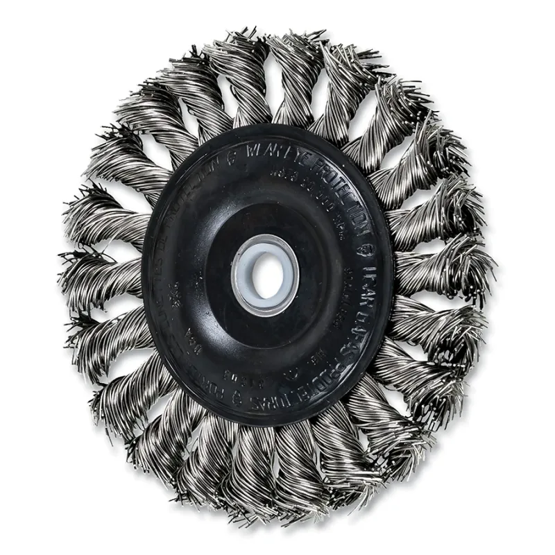 4" STD TWIST KNOT WH, .020 SS WIRE 1/2-3/8" A.H.