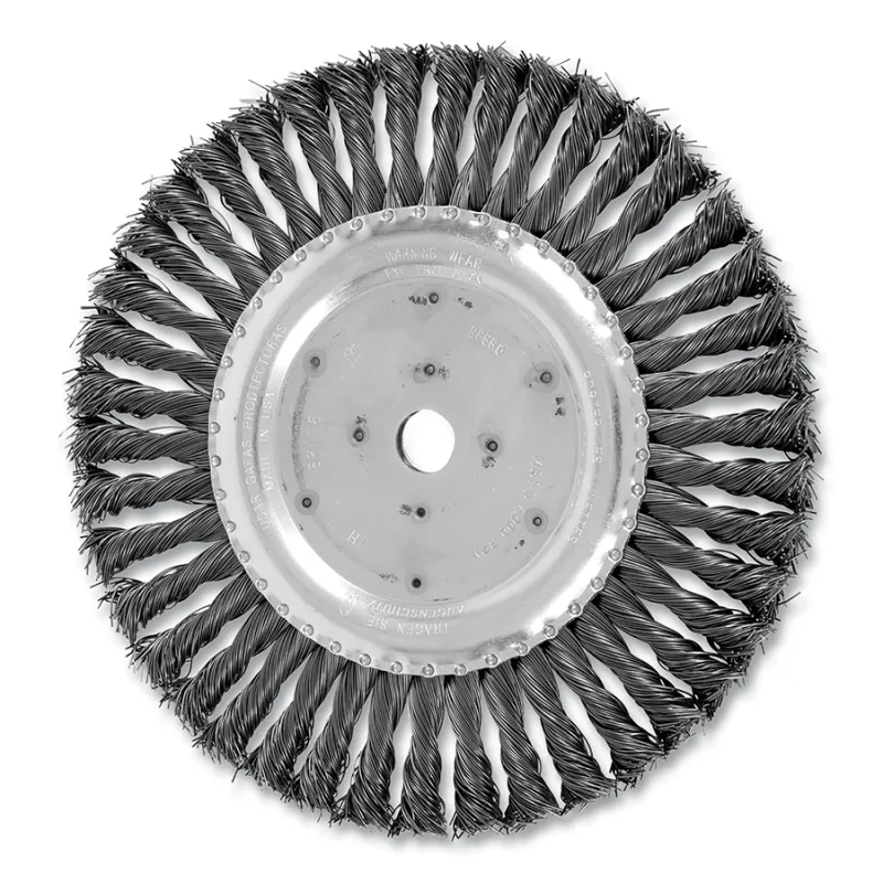 8" FULL CABLE KNOT WHEEL .023 CS WIRE 5/8" AH