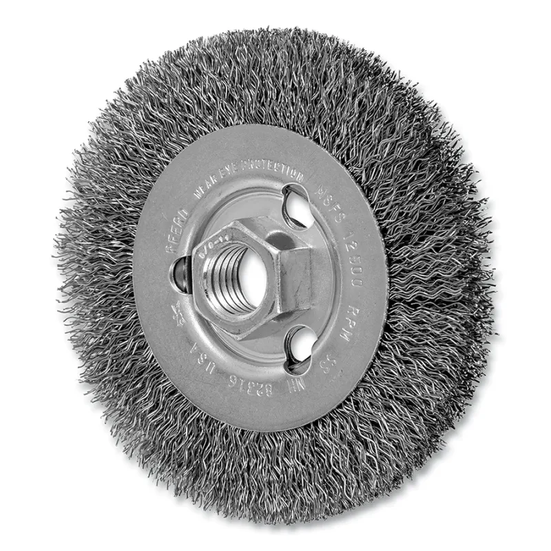 4" MINI CRIMPED WIRE WH.014 SS WIRE, 5/8-11 THR