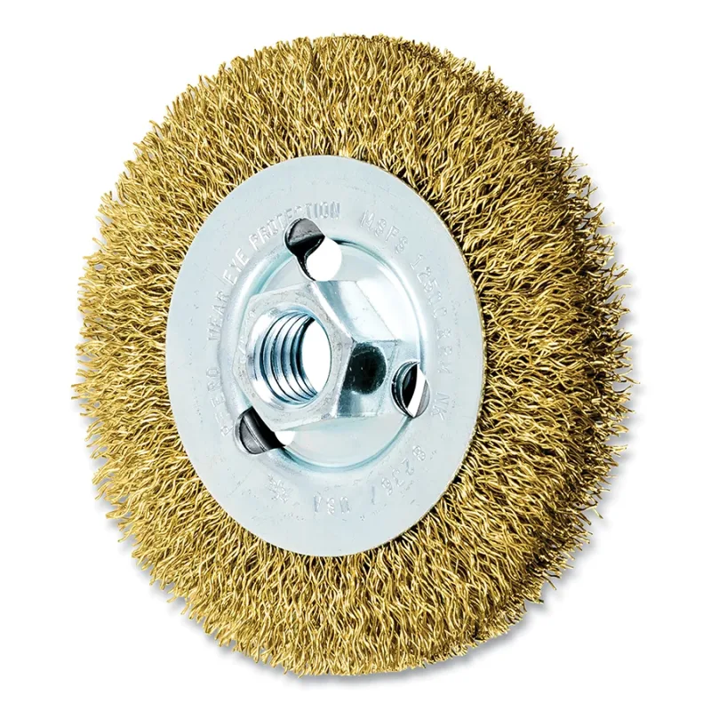MINI WHEEL CRIMPED BRASS4X.012X5/8-11