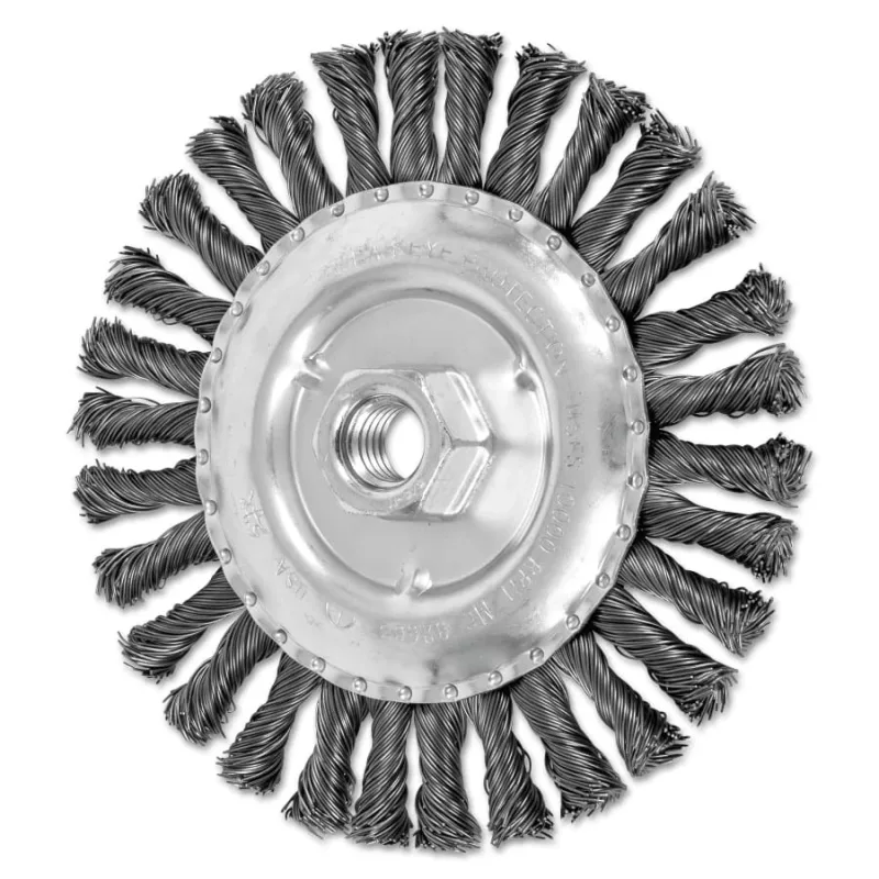 COMBITWIST® Cable Wheel, 6 in D x 1/2 in W, .023 in Carbon Steel, 15,000 rpm