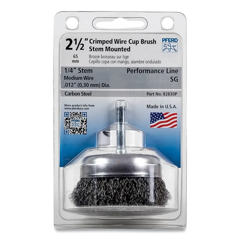 POP 2-1/2 CRIMPED SHANKMTD CUP BRUSH .012 CS WI