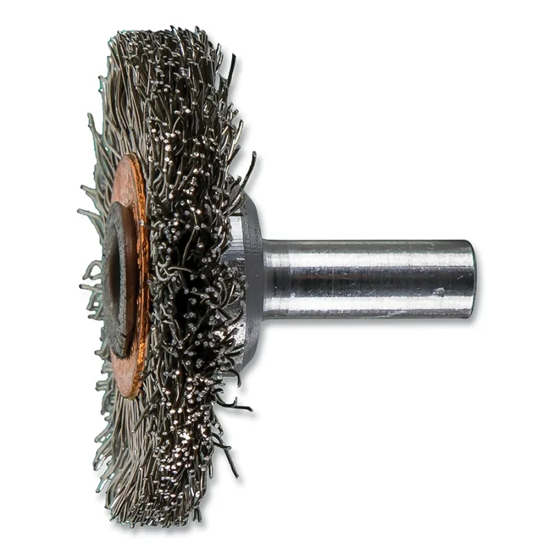 1-1/2" CRIMPED WIRE WHEEL BRUSH