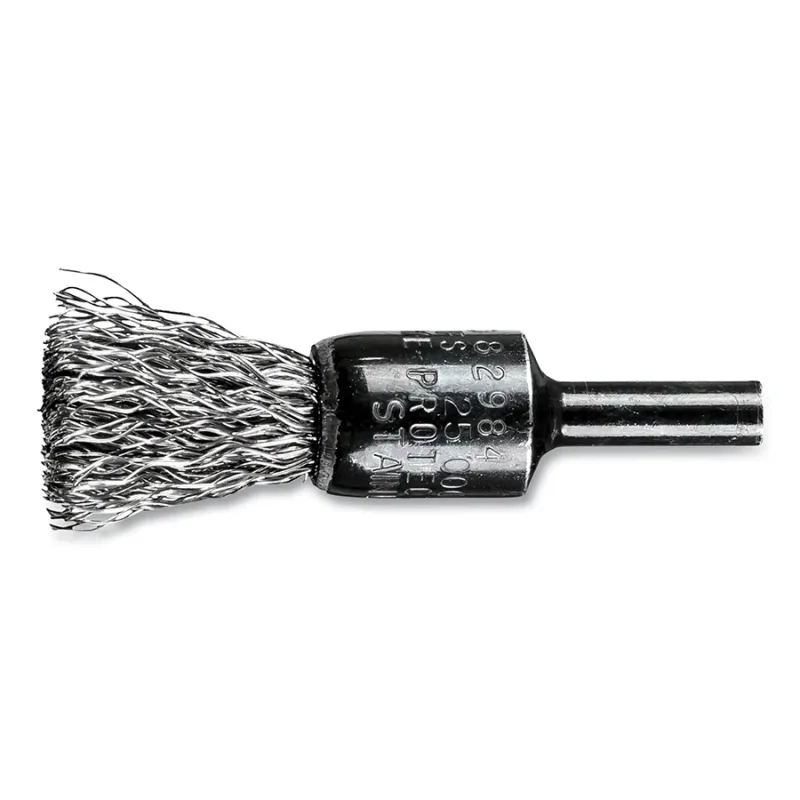 1/2" CRIMPED WIRE END SS BRUSH