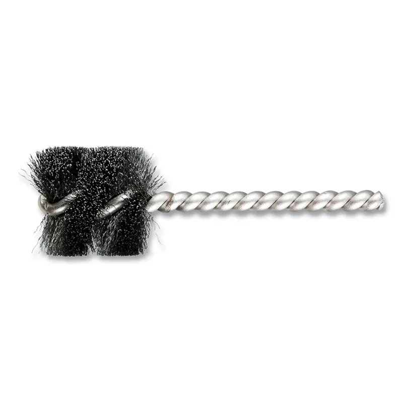 1-1/4" POWER TUBE BRUSH.005 CS WIRE 1/4" STEM