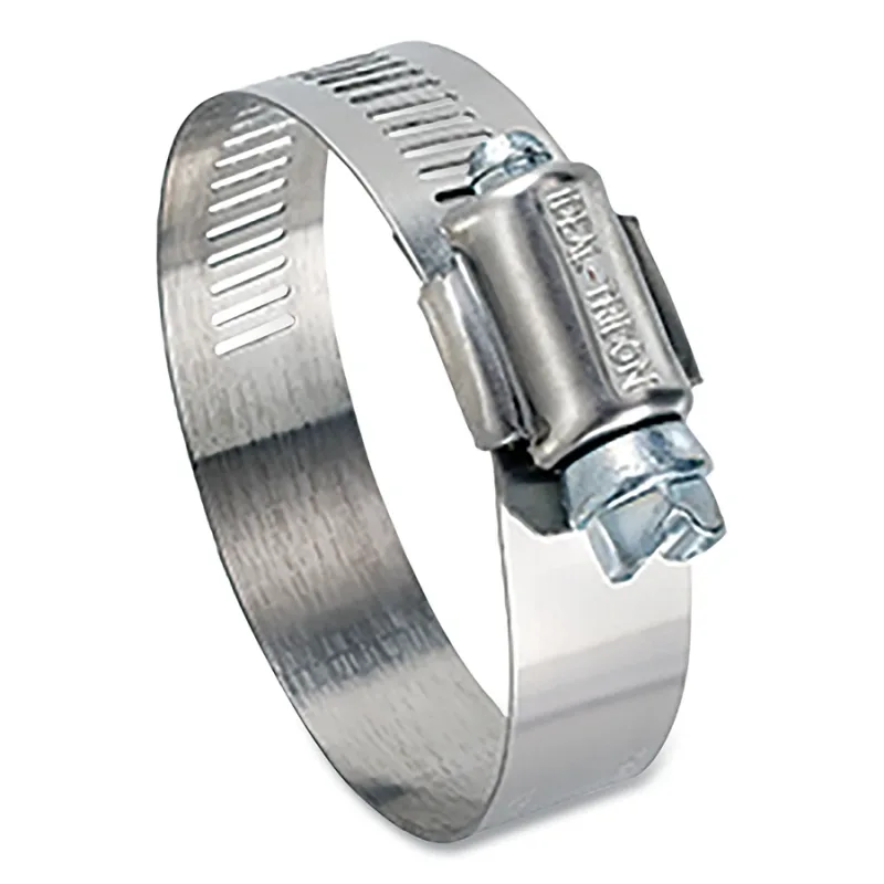 57 Series Worm Drive Clamp,4 1/2" Hose ID, 3-5"Dia, Stainless Steel201/301