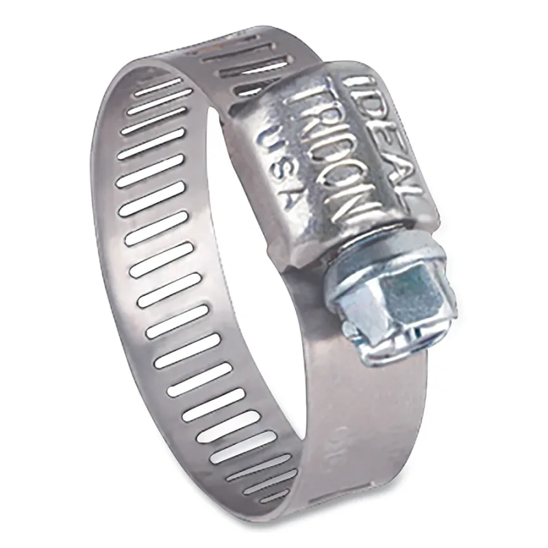 MICRO-GEAR® 62P Series Small Diameter Clamp, 5/16 in Hose ID, 1/4 in to 5/8 in dia, Stainless Steel 201/301