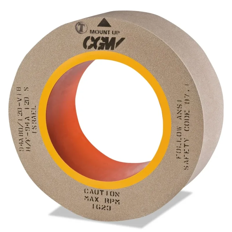 Centerless Grinding Wheels, Aluminum Oxide, Type 1, 16 X 4, 10" Arbor, 60, L