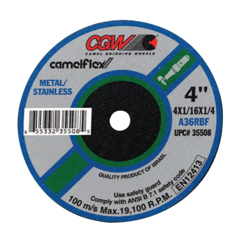 Cut-Off Wheel, Die Grinders, 3 in Dia, 1/32 in Thick, 3/8 in Arbor, 60 Grit