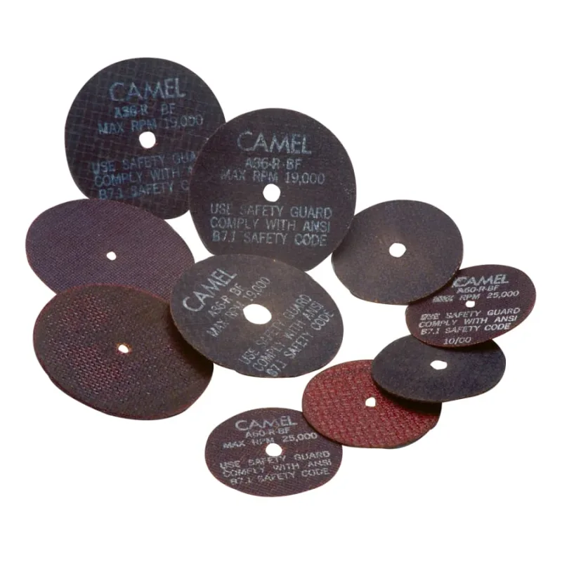 Cut-Off Wheel, Die Grinders, 2 in Dia, 1/8 in Thick, 24 Grit, Alum. Oxide