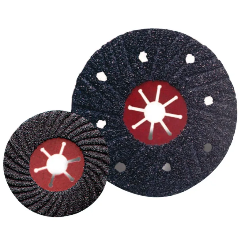 Semi-Flex Sanding Discs, Silicon Carbide, 7 in Dia., 24 Grit