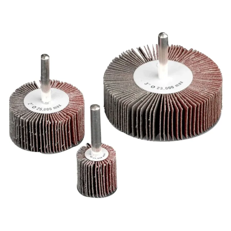 Flap Wheels, 2 in x 1/2 in, 120 Grit