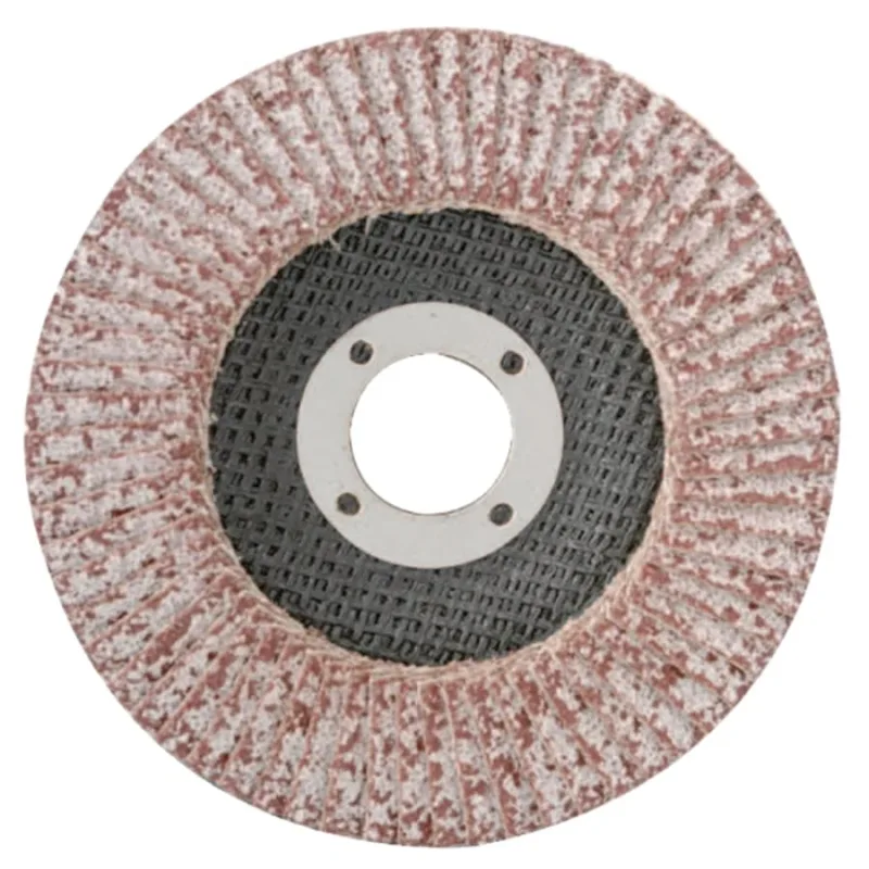 Aluminum Reg T27 Flap Disc, 4-1/2 in dia, 36 Grit, 7/8 Arbor, 13300 RPM