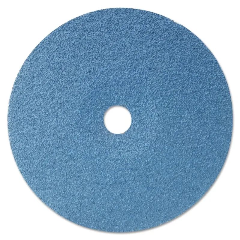 Resin Fibre Disc, Zirconia, 4-1/2 in Dia, 24 Grit