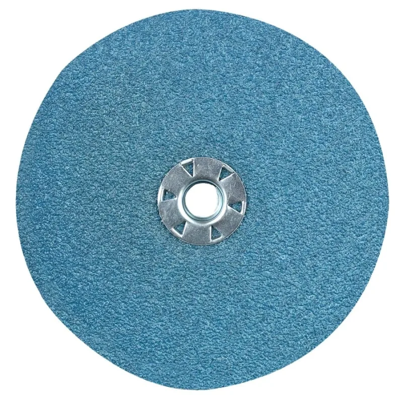 Resin Fibre Discs, Zirconia, 5 in Dia., 50 Grit