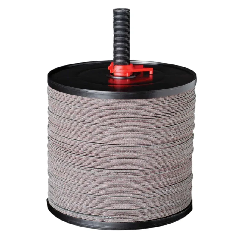 Resin Fibre Discs w/Spindle, Zirconia Aluminum, 5 in Dia., 80 Grit