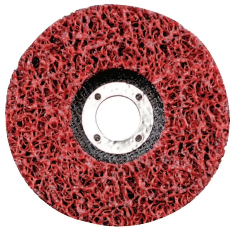 EZ Strip Wheels, Non-Woven, 4 1/2 X 7/8, Silicon Carbide, Red