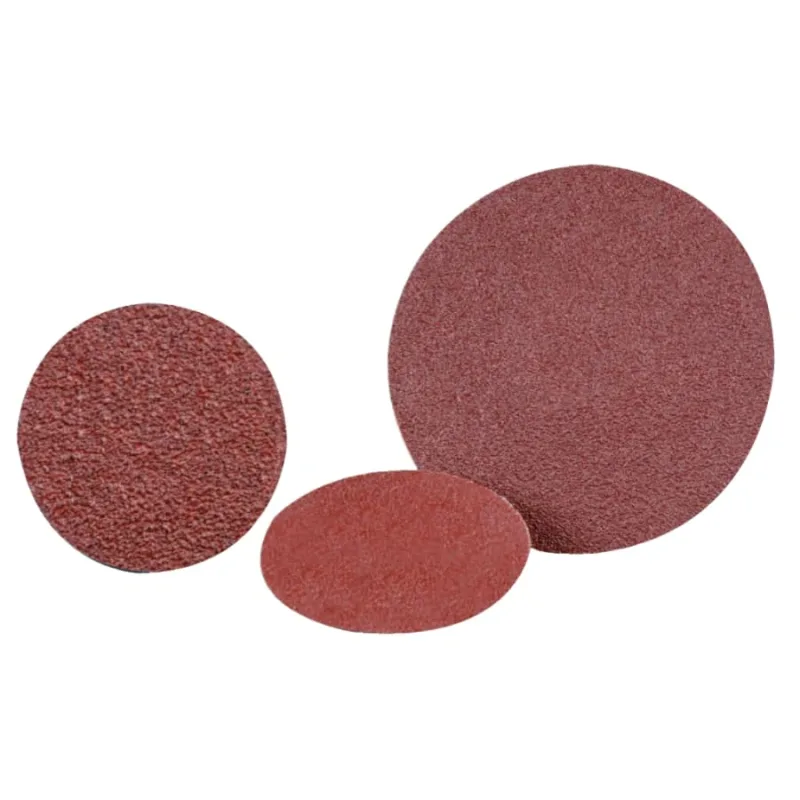 Quick Change 2-Ply Discs, Aluminum Oxide, 3 in Dia., 24 Grit