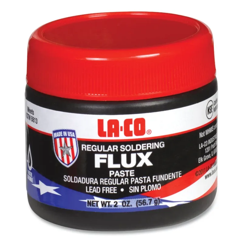 Regular Flux Paste, Jar, 2 oz.