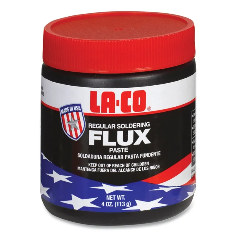 Regular Flux Paste, Jar, 4 oz