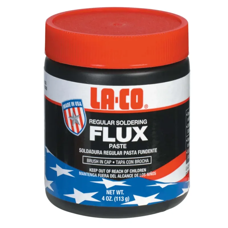 Regular Flux Paste, Brush-In-Cap, 4 oz