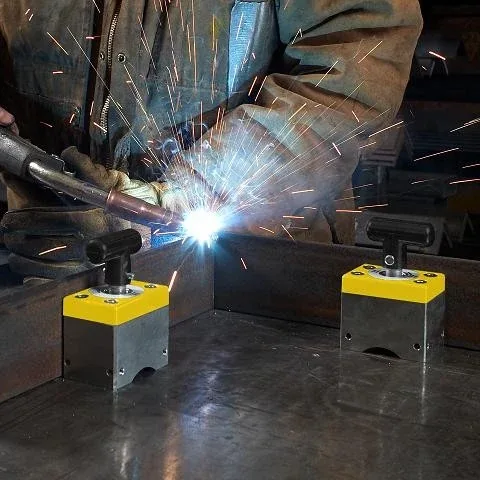 MagSquare Holder, 400 lb Capacity, 64 mm x 41.26 mm Magnetic Pole Footprint (474-8100238) - additional view 1