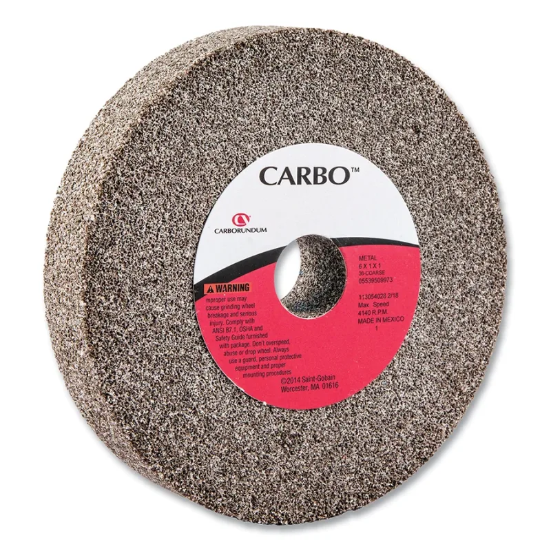 Bench and Pedestal Wheel, 6 in x 1 in x 1 in, AO, 36M Grit