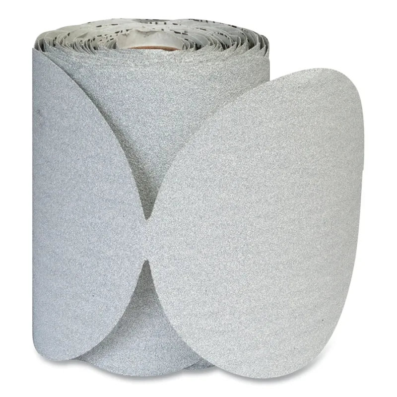 Silicon Carbide Dri-Lube Paper Discs, Zirconia Alumina, 5 in Dia., P100 Grit