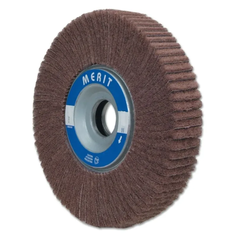 Interleaf Flap Wheels with Arbor Hole Mount, 1 in, 240 Grit, 12,000 rpm (481-08834126030) - additional view 1