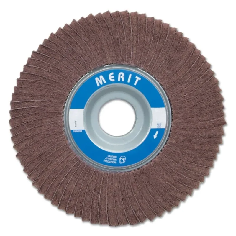 Interleaf Flap Wheels with Arbor Hole Mount, 1 in, 240 Grit, 12,000 rpm