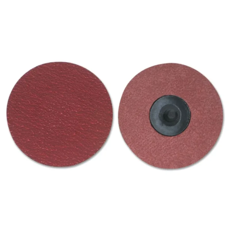 Ultra Ceramic Plus PowerLock Cloth Discs-Type III, 4 in Dia., 60 Grit