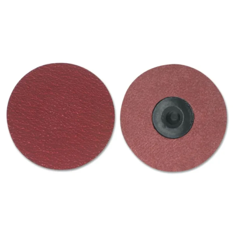 Ultra Ceramic Plus PowerLock Cloth Discs-Type III, 2 in Dia., 50 Grit