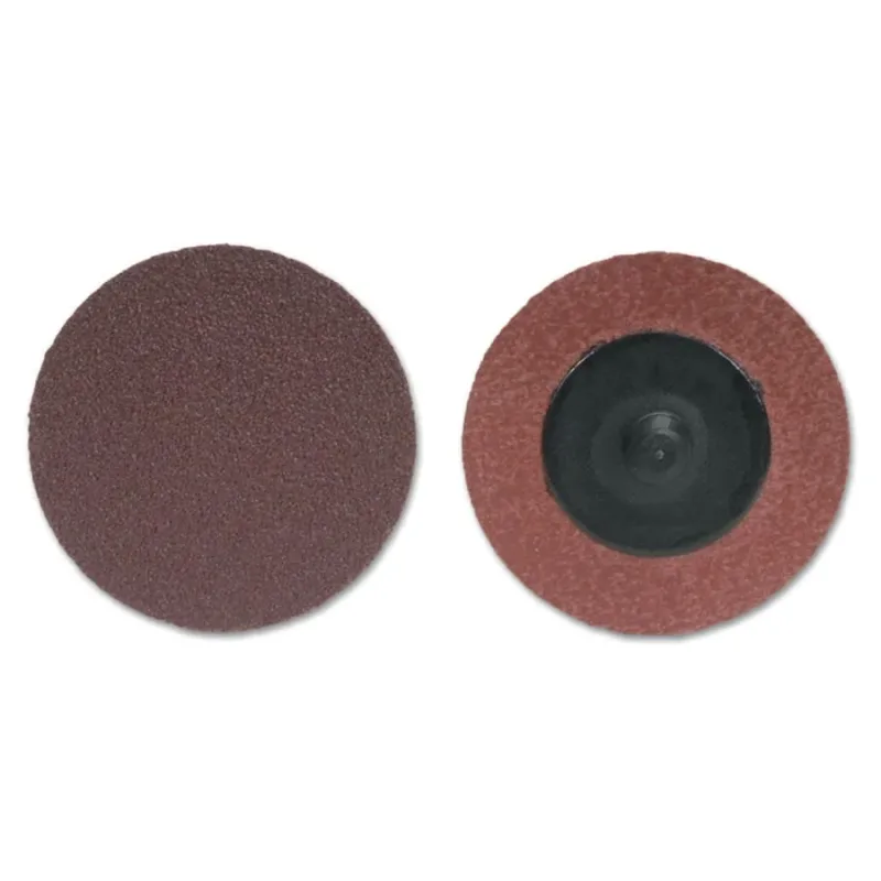 ALO Plus PowerLock Cloth Discs-Type III, Aluminum Oxide, 3 in Dia., 36 Grit