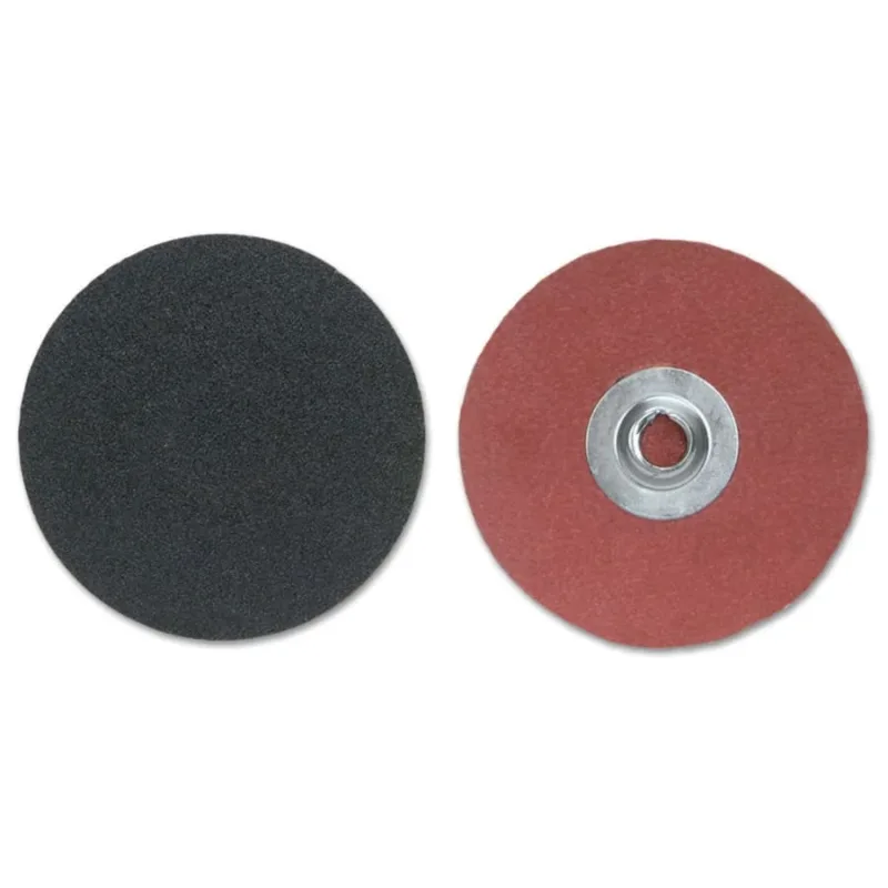 Silicon Carbide Cloth Discs-Type II, Silicon Carbide, 2 in Dia., 60 Grit