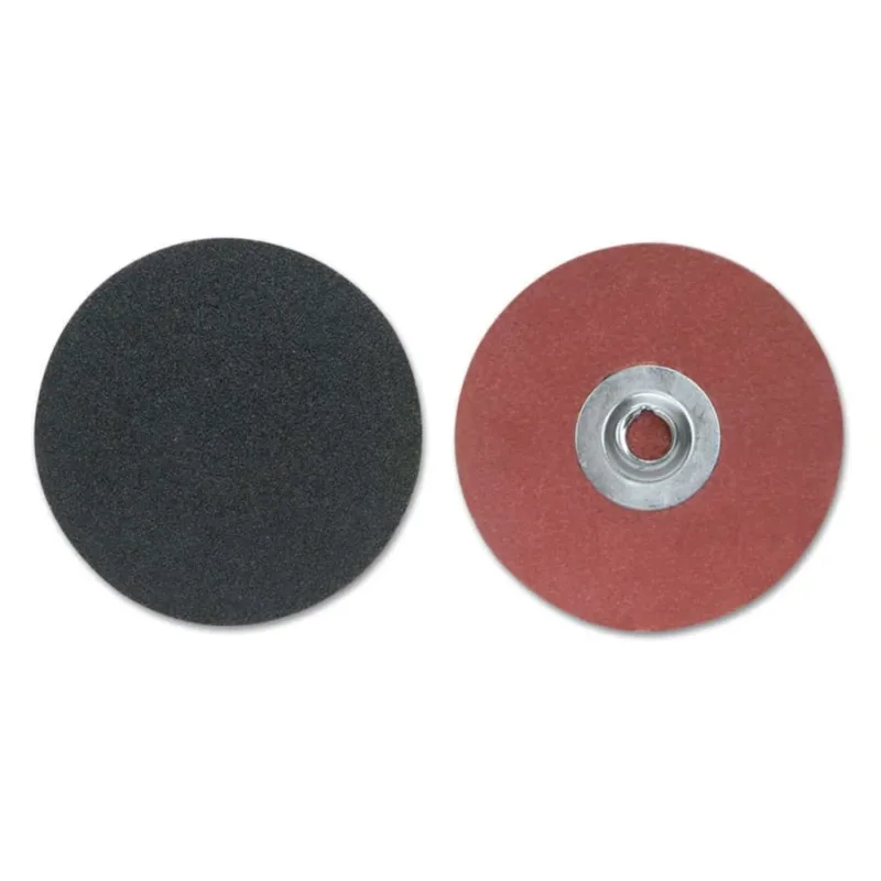 Silicon Carbide Cloth Discs-Type II, Silicon Carbide, 2 in Dia., 80 Grit
