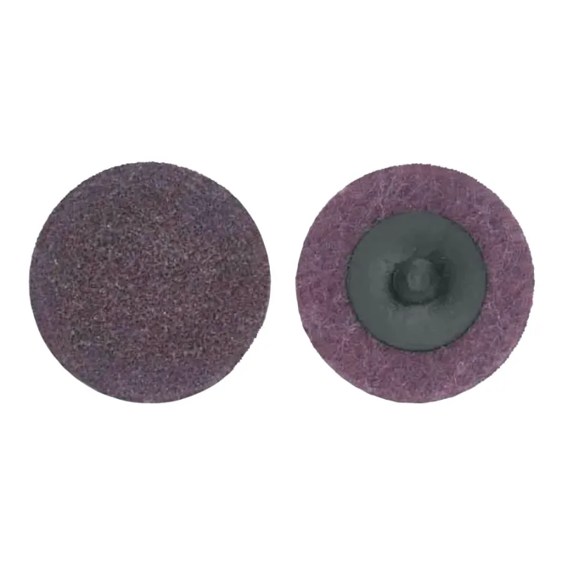 PowerLock Buffing Discs-Type III, 3", 80 Grit, Medium
