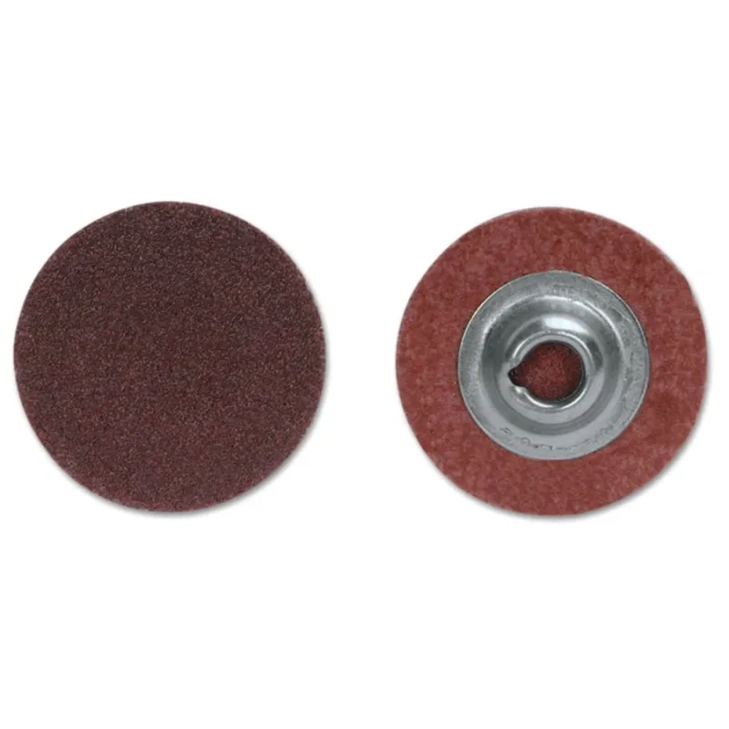 ALO Plus PowerLock Cloth Discs-Type II, Aluminum Oxide, 3 in Dia., 36 Grit