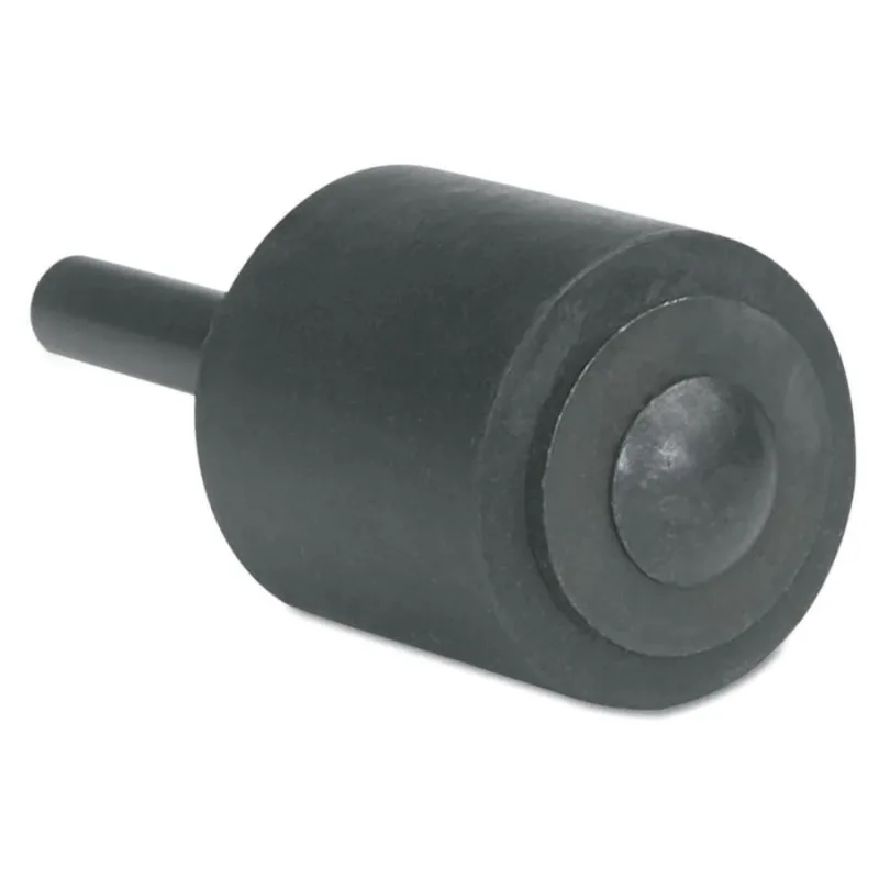 Expanding Rubber Drum for Spiral Bands, 1 in dia x 1/2 in W x 1/4 in Shaft