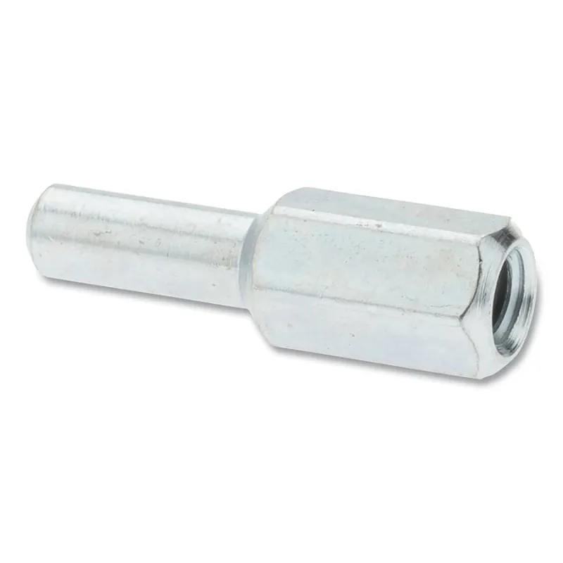Flap Wheel Abrasive Accessory, Adapter, 1/4 in -20 Thread Per inch, 5/8 in Shank Length