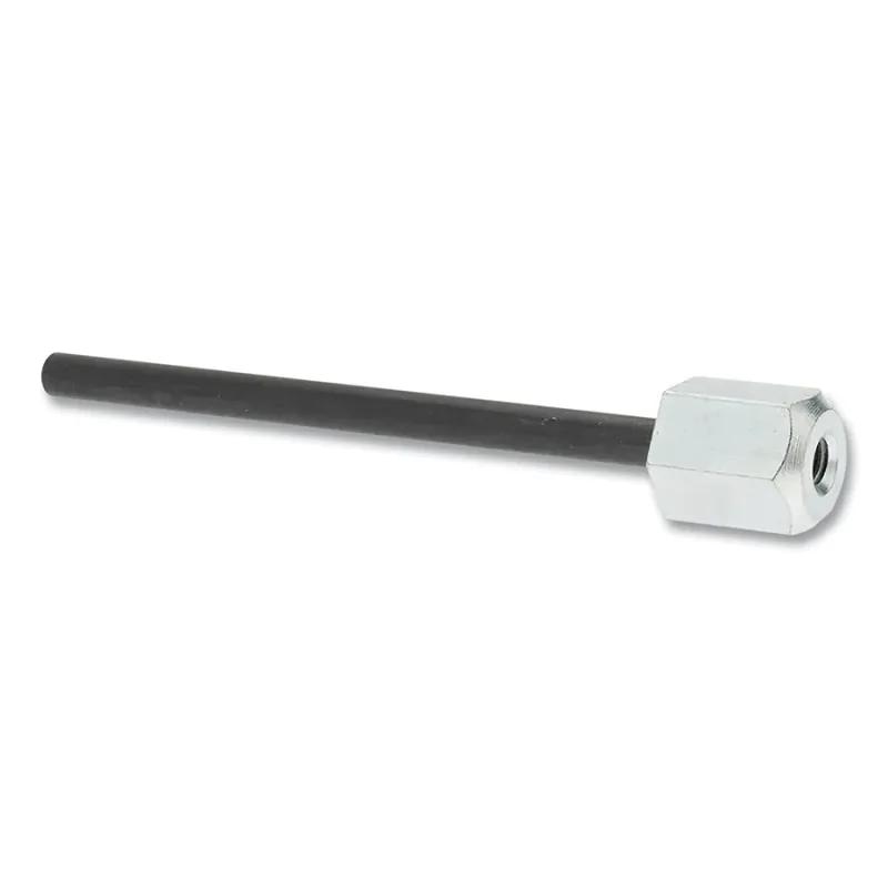 Flap Wheel Abrasive Accessory, Adapter, 4 in L, 1/4 in - 40 Thread Per inch, 5/8 in Shank Length