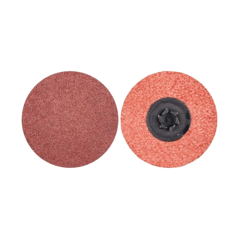 Quick-Change Discs, Aluminum Oxide, 2 in Dia, 120 Grit